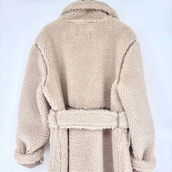 AKIRA REVE BORG TRENCH COAT - Picture 13 of 16